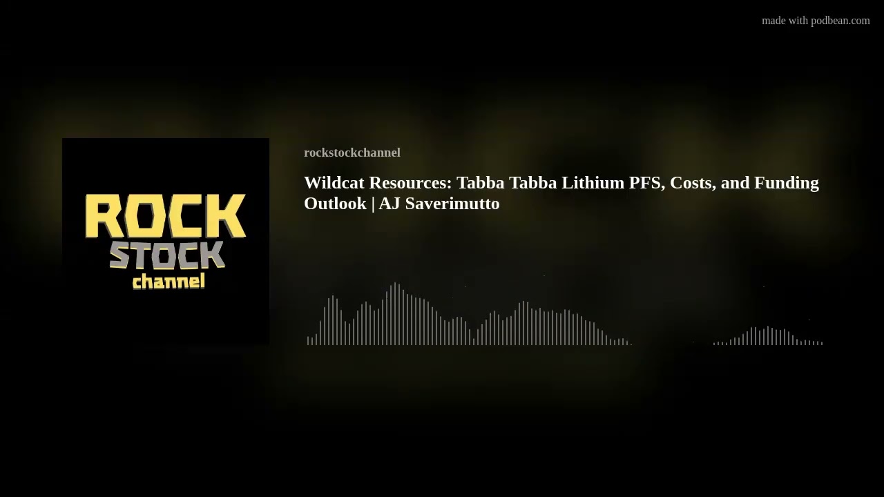 Wildcat Resources: Tabba Tabba Lithium PFS, Costs, and Funding Outlook | AJ Saverimutto