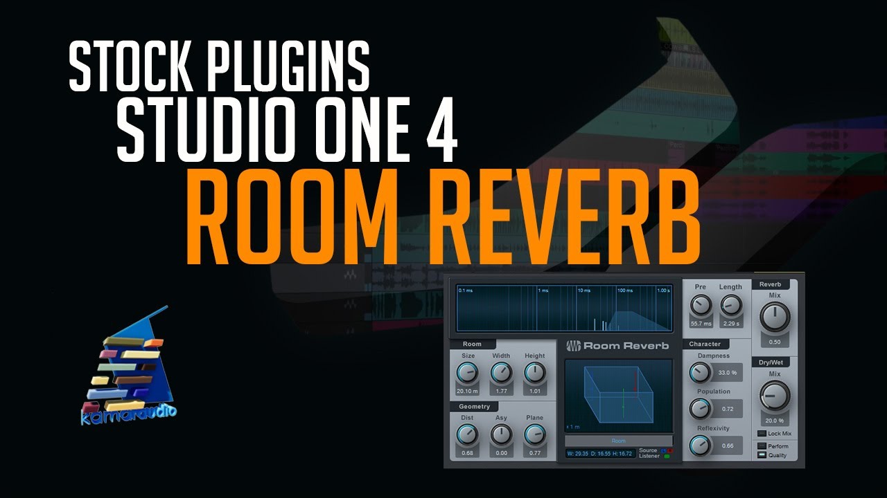 Stock Plugins Studio One "ROOM REVERB"