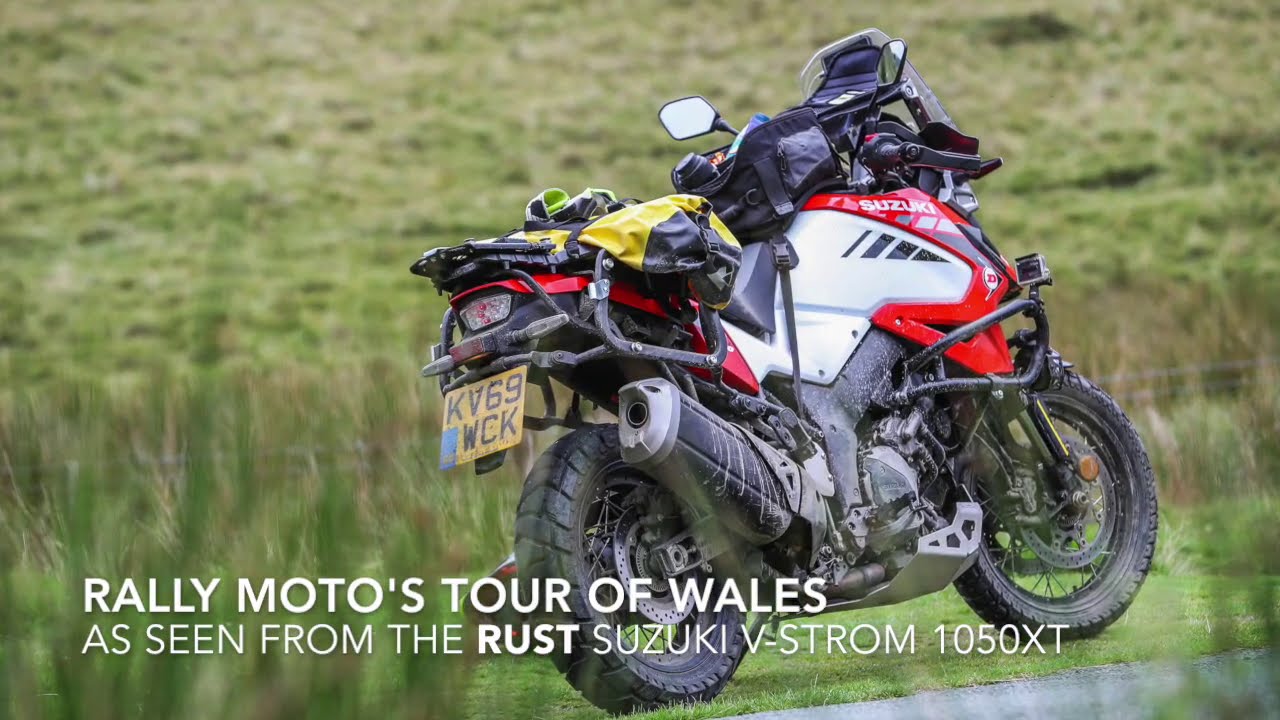 POV ABOARD THE NEW SUZUKI V-STROM 1050 XT - OFF-ROAD IN WALES