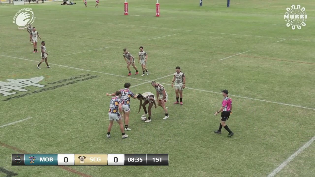 2025 QMC Mens - Mergin Mobz V Sunshine Coast Bunyas Gold