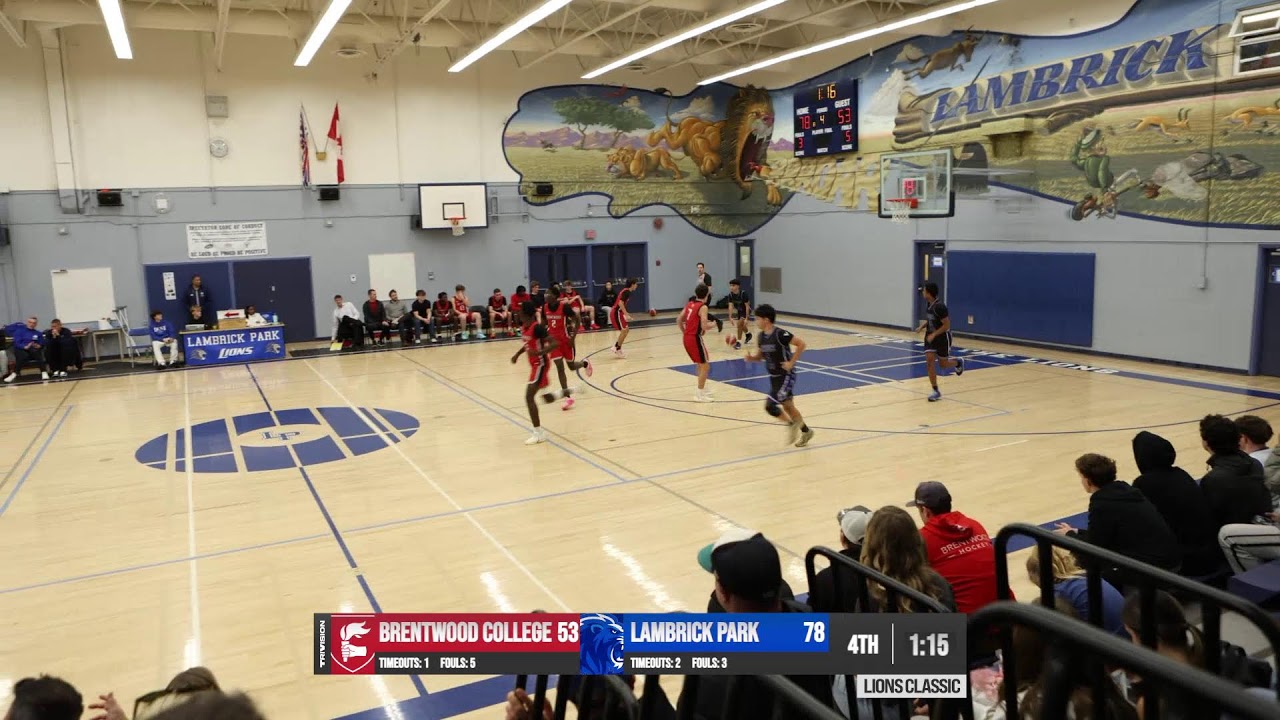 Lions Classic Final | Brentwood College vs Lambrick Park