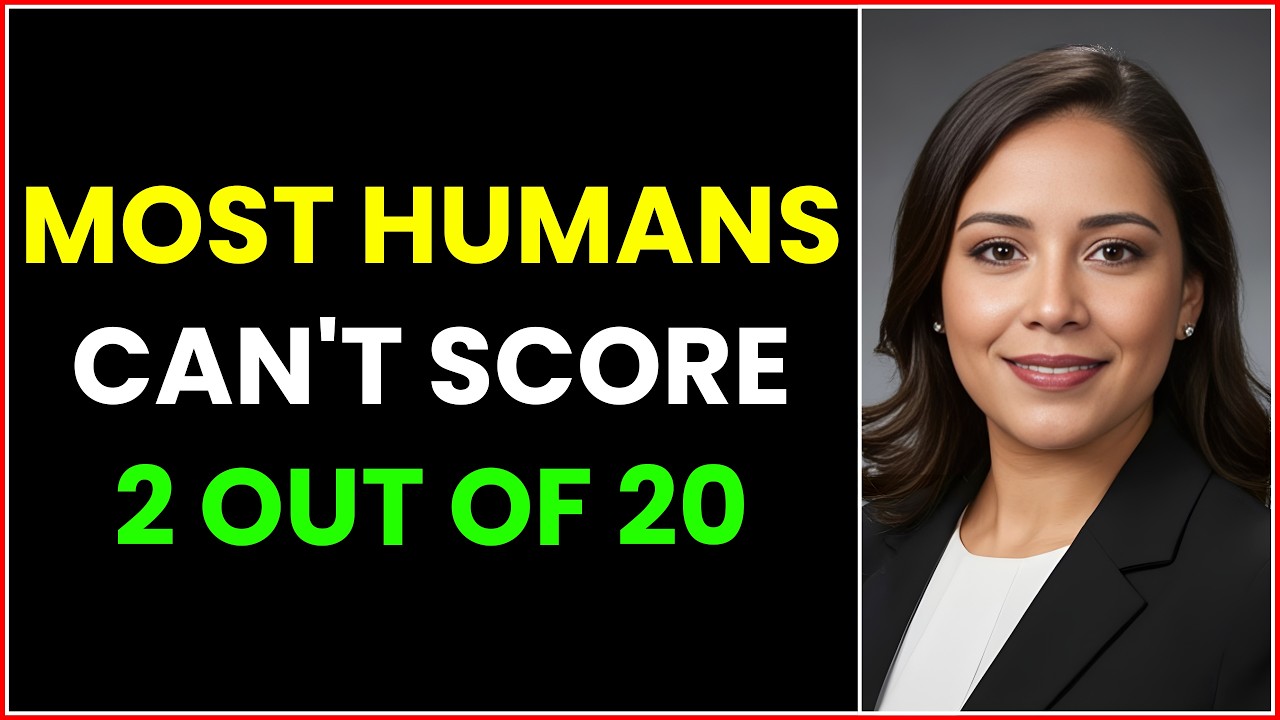 MOST HUMANS CAN'T SCORE 2 OUT OF 20 IN THIS EXTREME BRAIN QUIZ!