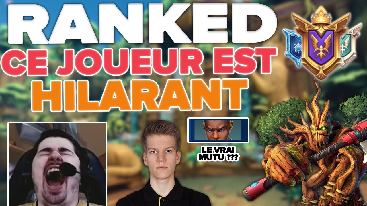 IL IMITE les CHAMPIONS de PALADINS À LA PERFECTION !! (Ranked Gameplay Grover Racines Profondes)