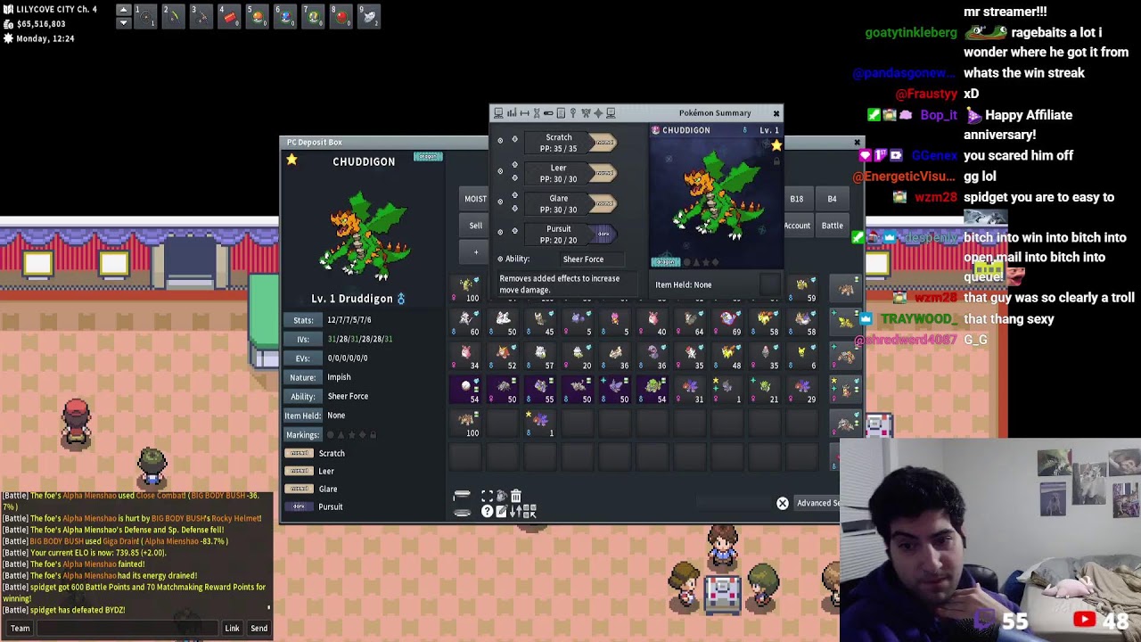 PokeMMO PvP OU Laddering for Seasonal Qualification!