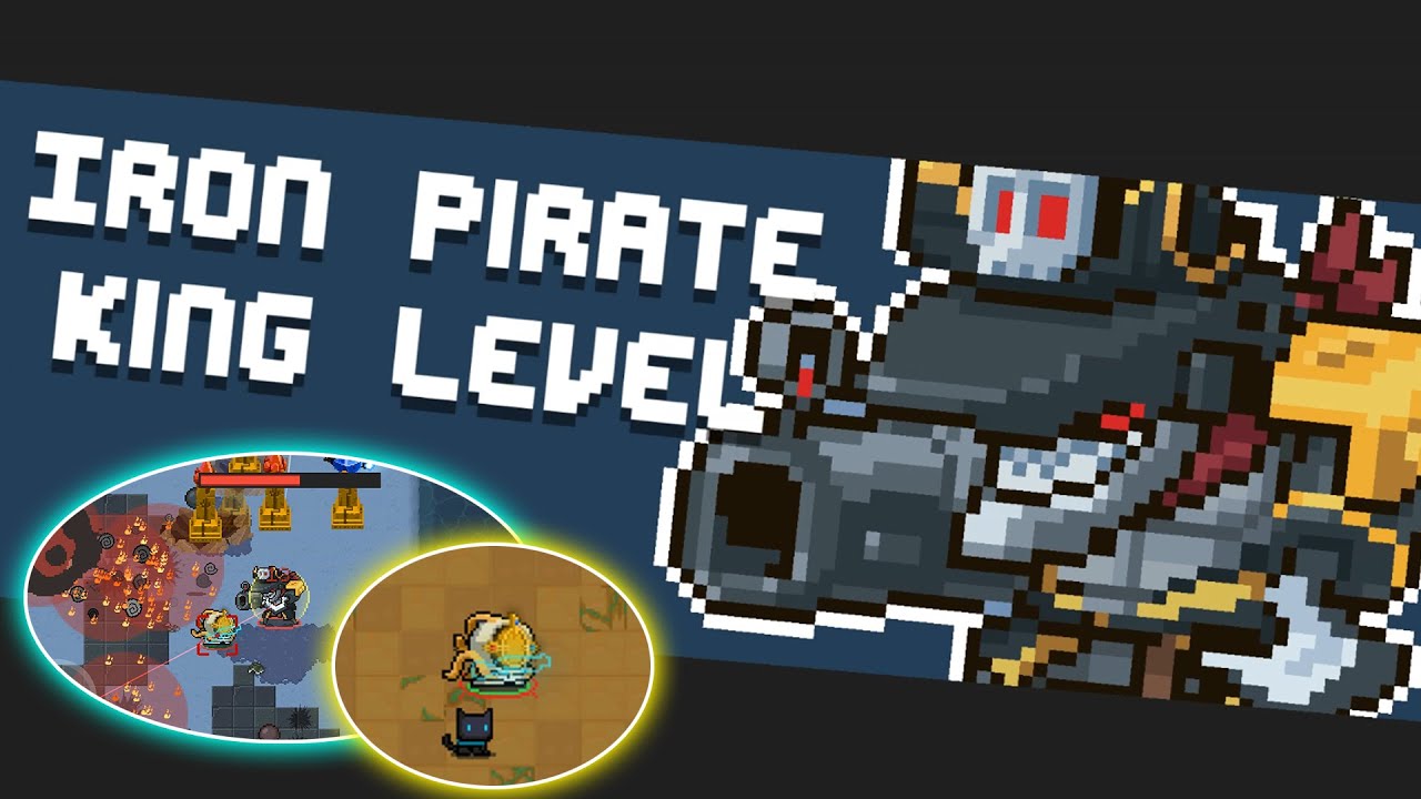 Quick Review New Boss Soul Knight 3.2.0 Iron Pirate King Level With New Character Element Envoy