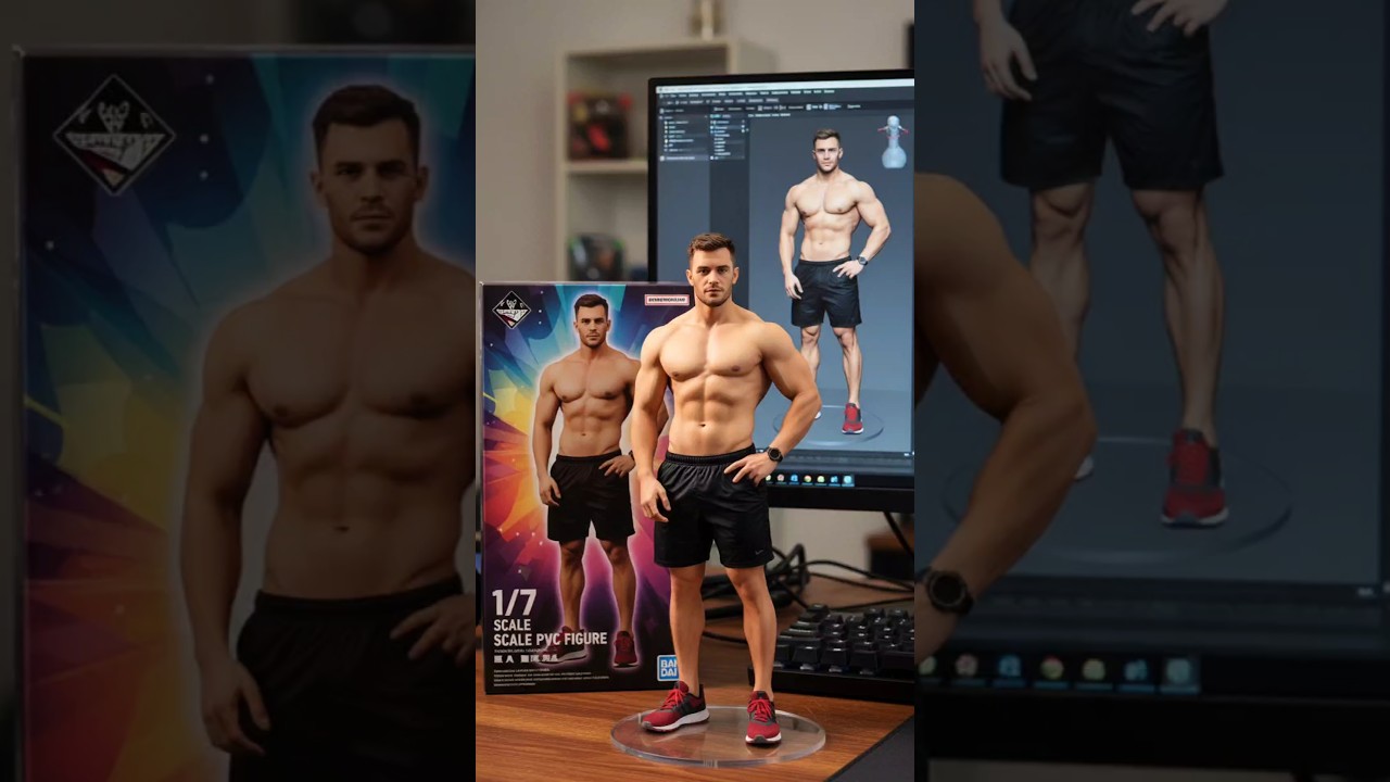 Trending 3d ai photo kaise banaye | How to make trending action figure photo easily 🔥 #gemini