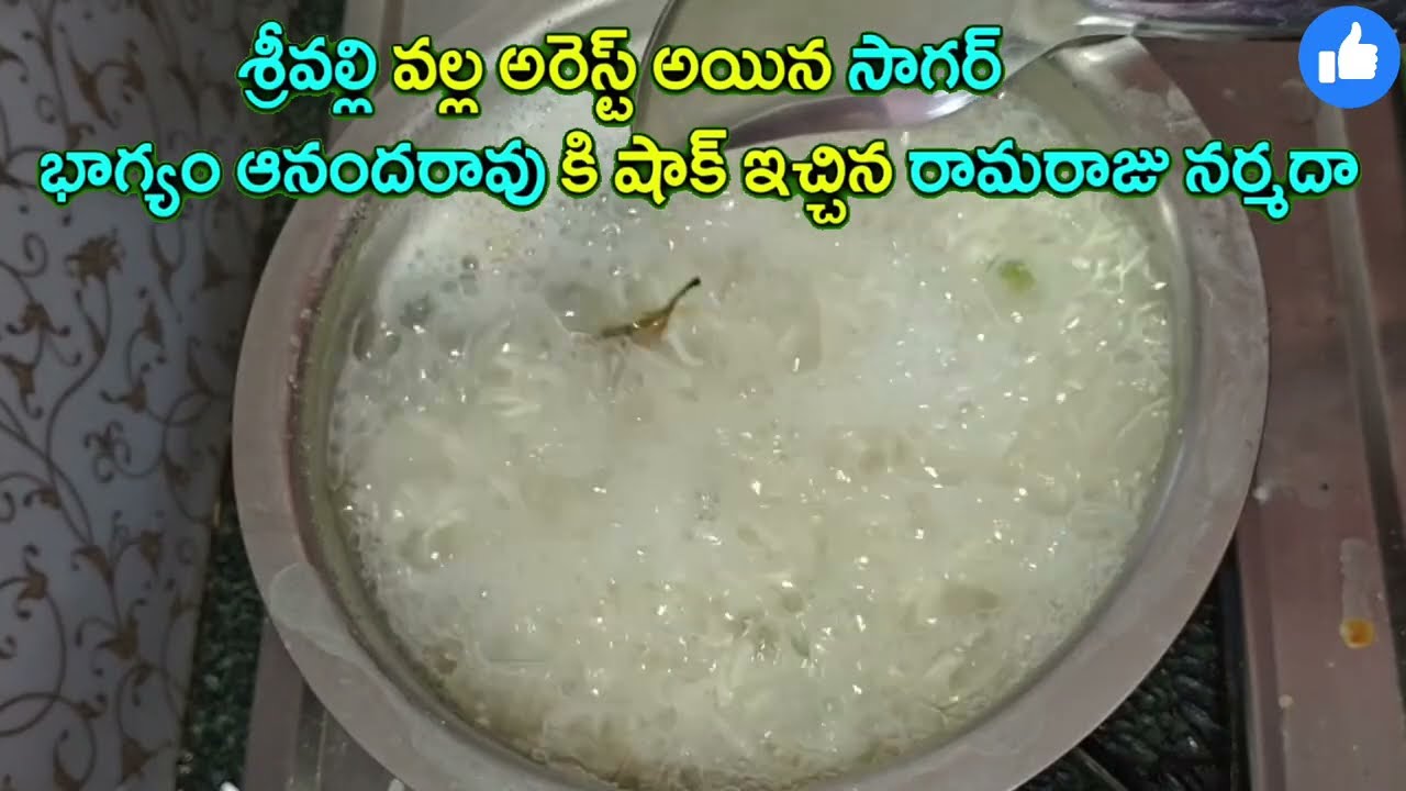 illu illalu pillalu శ్రీవల్లి వల్ల సాగర్ అరెస్ట్ భాగ్యం ఆనందరావు కి షాక్ ఇచ్చిన రామరాజు నర్మదా ప్రేమ