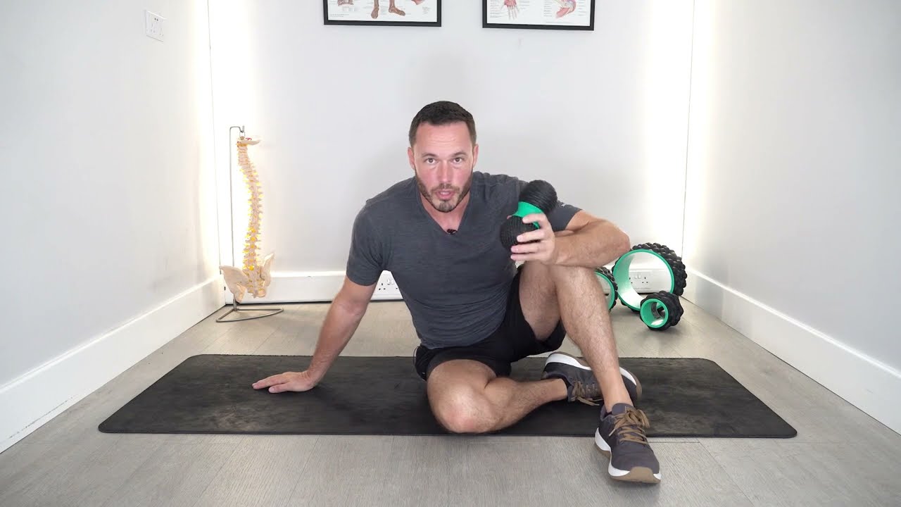 How to Use FitBeast Detachable Peanut Massage Ball For Your TFL| TFL Pain Relief| TFL Stretch