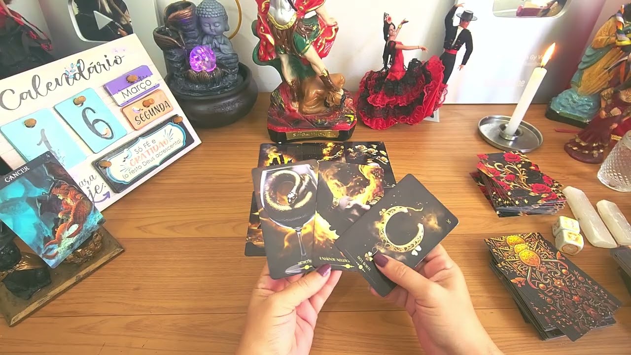 CÂNCER ♋️ SEGUNDA-FEIRA 16/03