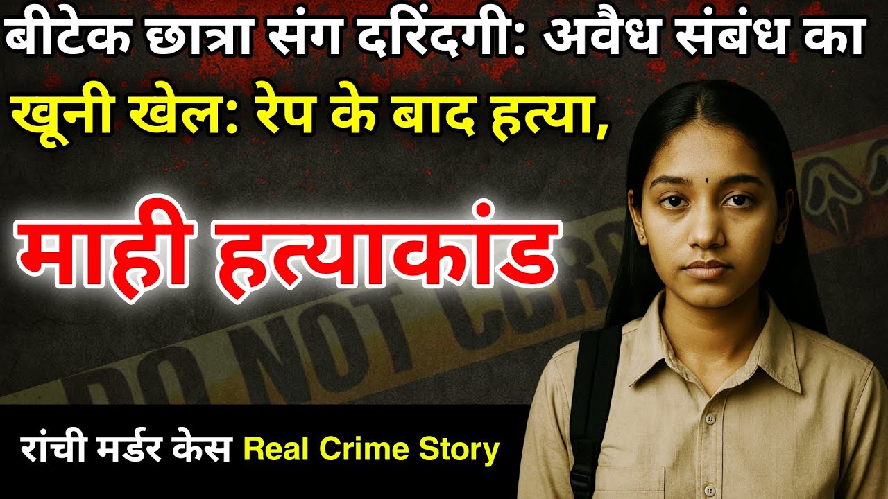 Ranchi Murder Case: माही रे*प कांड Crime Story | #crimekikahani #crimestories #crime