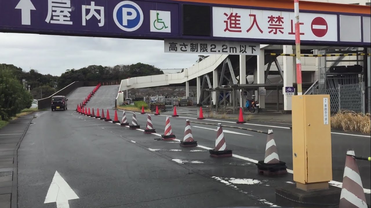 サンストリート浜北店 立体駐車場（車載動画）