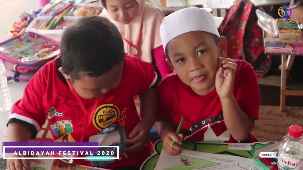 MEWARNAI ALBIDAYAH FESTIVAL 2   Pesantren Terpadu Albidayah Cangkorah