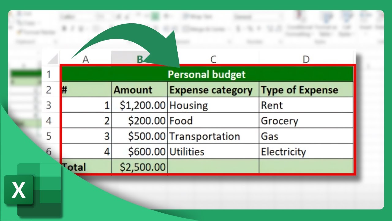 How to Make a Table in Excel | Microsoft Excel Tutorial (2025)