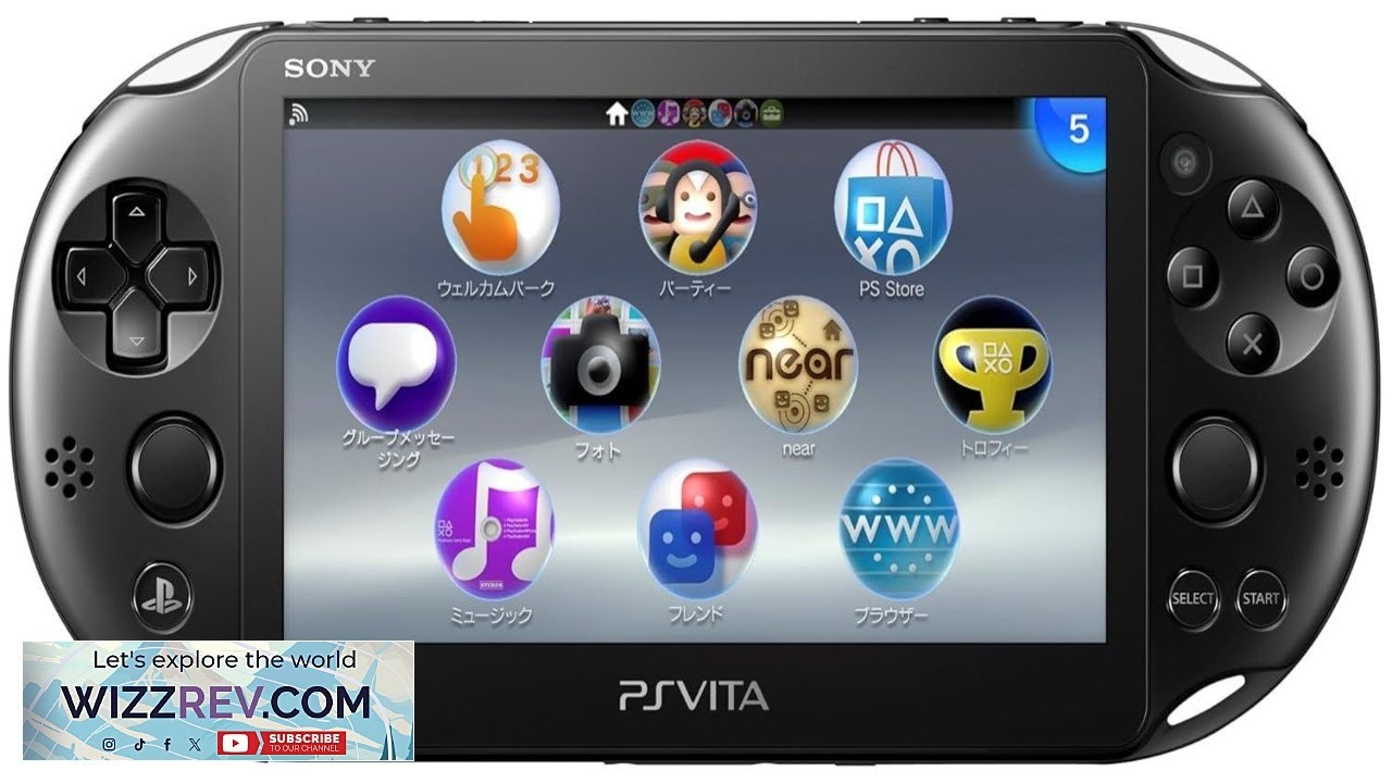 PlayStation Vita Wi-Fi, модель чёрная (PCH 2000ZA11)