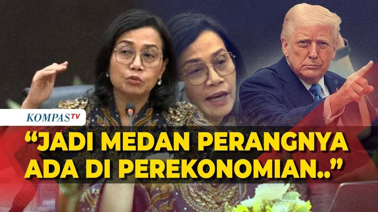 Simak Lagi! Pernyataan Menkeu Sri Mulyani Soal Proyeksi Tarif Trump Picu 'Perang Dagang'