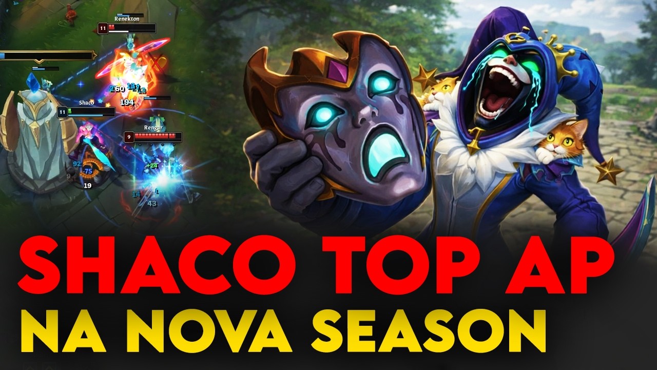 Testei Shaco Top AP na nova season… ainda funciona? 🤔
