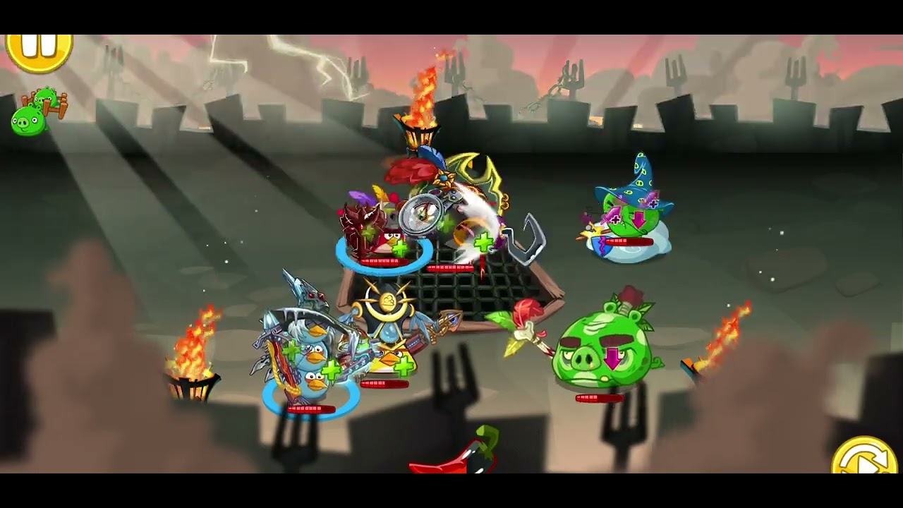 Angry Birds Epic Version Patch 3.3.6 | Cave 31 Wizpig Final Boss Battle