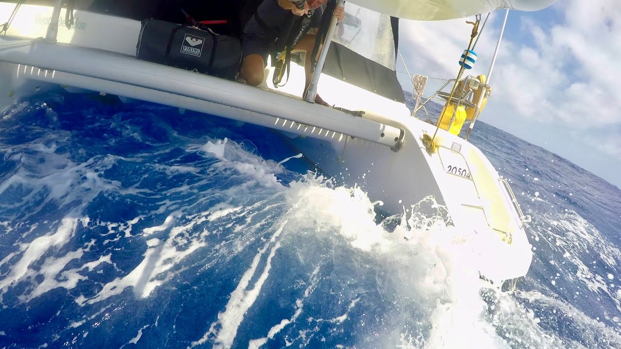 Crossing the South Indian Ocean : Sailing Cocos Keeling to Rodriguez island.