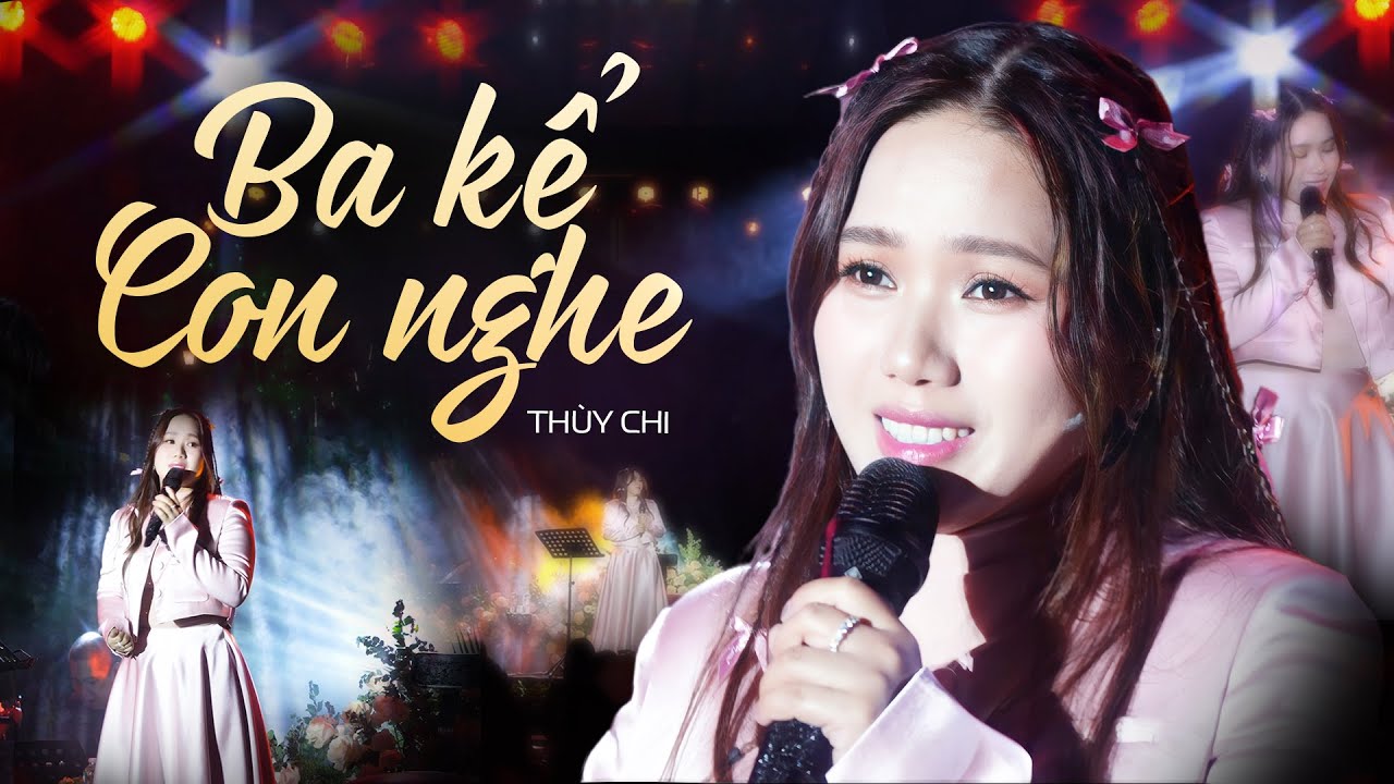 THÙY CHI hát về cha khiến khán giả ngồi bên dưới 