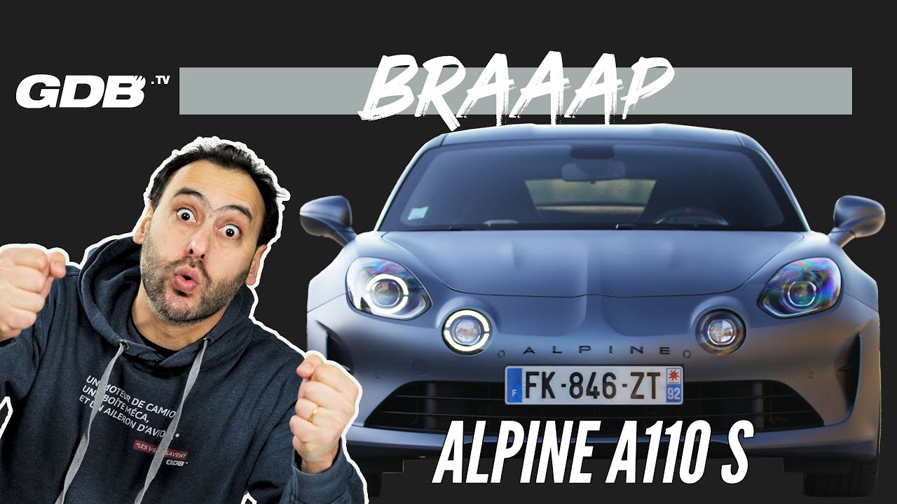 BRAAAP : ALPINE A110S !