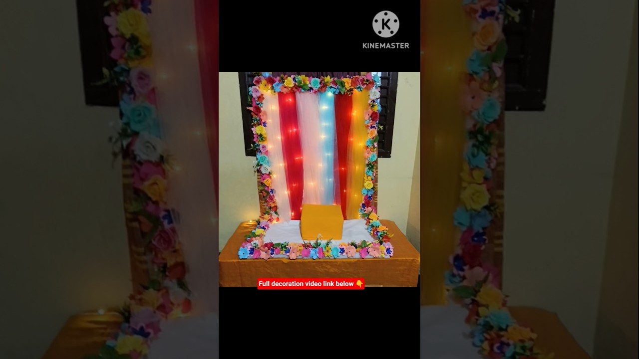 #ganeshdecorationideas#ganapatidecorationideas#bappadecorationideas#viral#trending#ganpatibappamorya