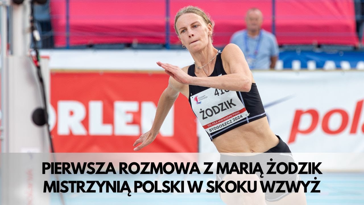 Pierwsza rozmowa z Marią Żodzik - mistrzynią Polski w skoku wzwyż