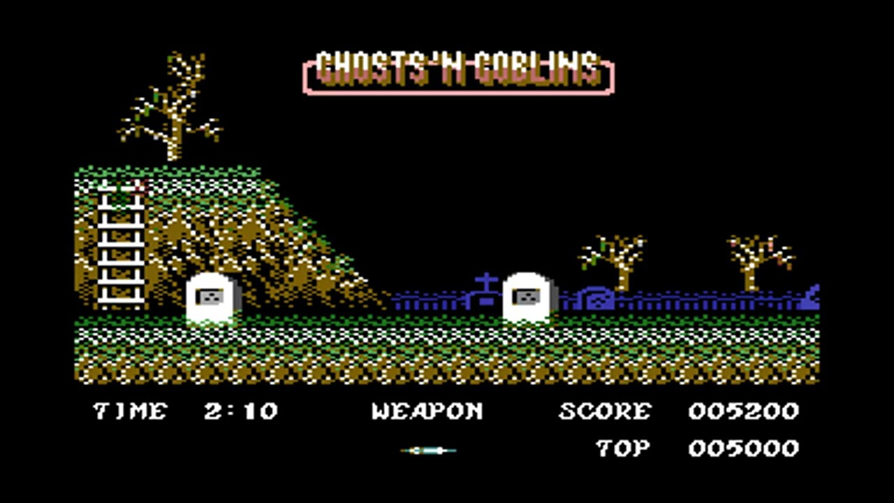 Ghosts 'n' Goblins Arcade [Commodore Plus/4 game]