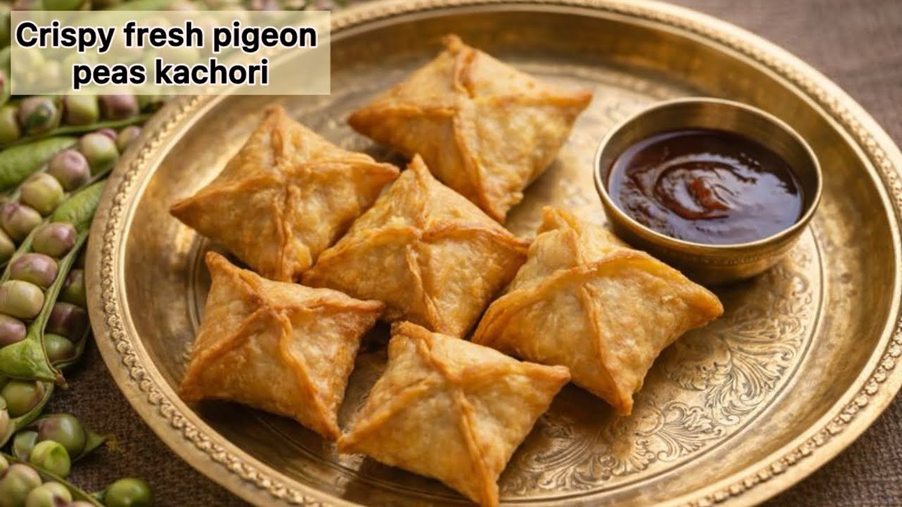३-४ दिवस टिकणारी खस्ता कचोरी Khasta Kachori Recipe Crispy &Flaky Indian Kachori Perfect Winter Snack