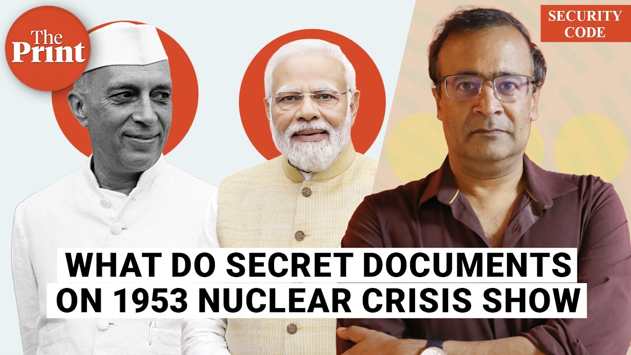'Nehru and Modi&rsquo;s dilemmas are similar, secret documents on 1953 nuclear crisis show'