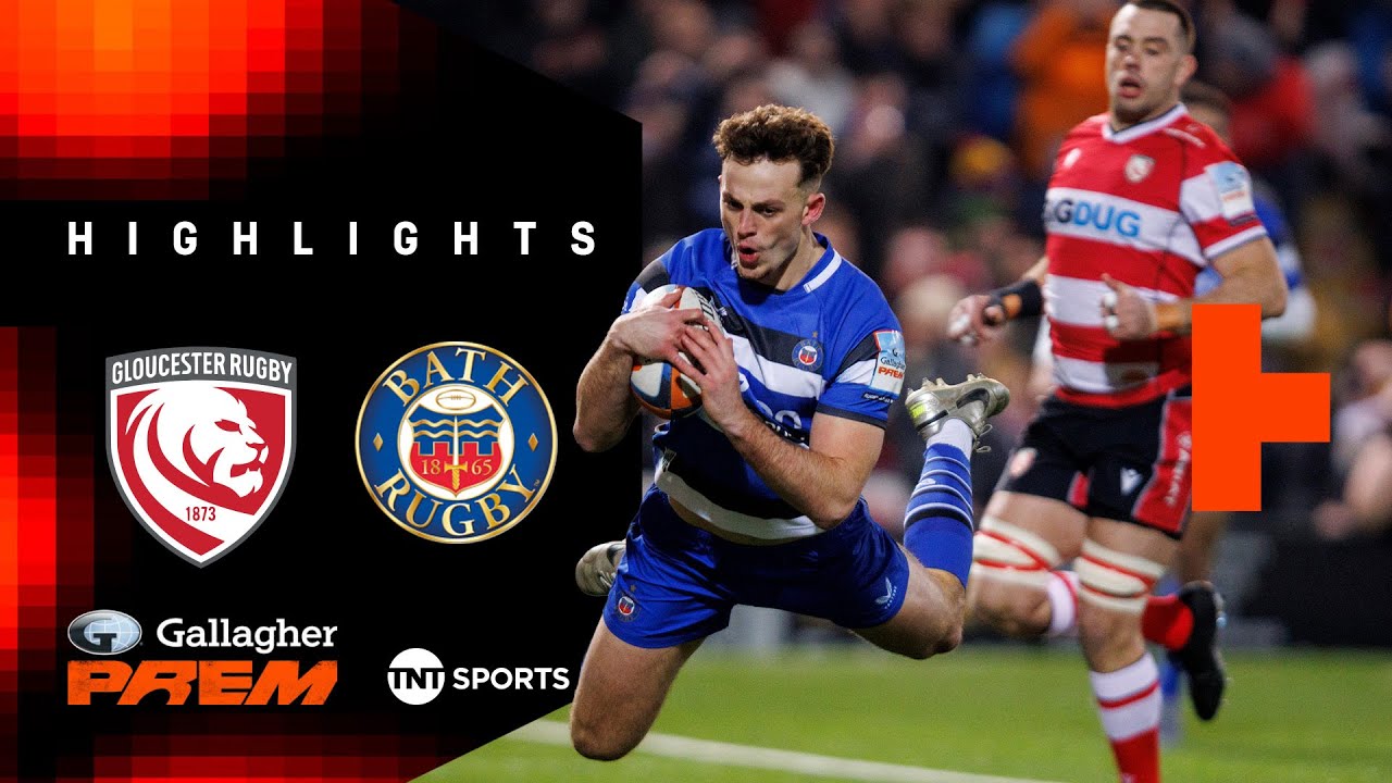DERBY THRILLER! 😱 | Gloucester Rugby vs Bath Rugby | Gallagher PREM Rugby Highlights