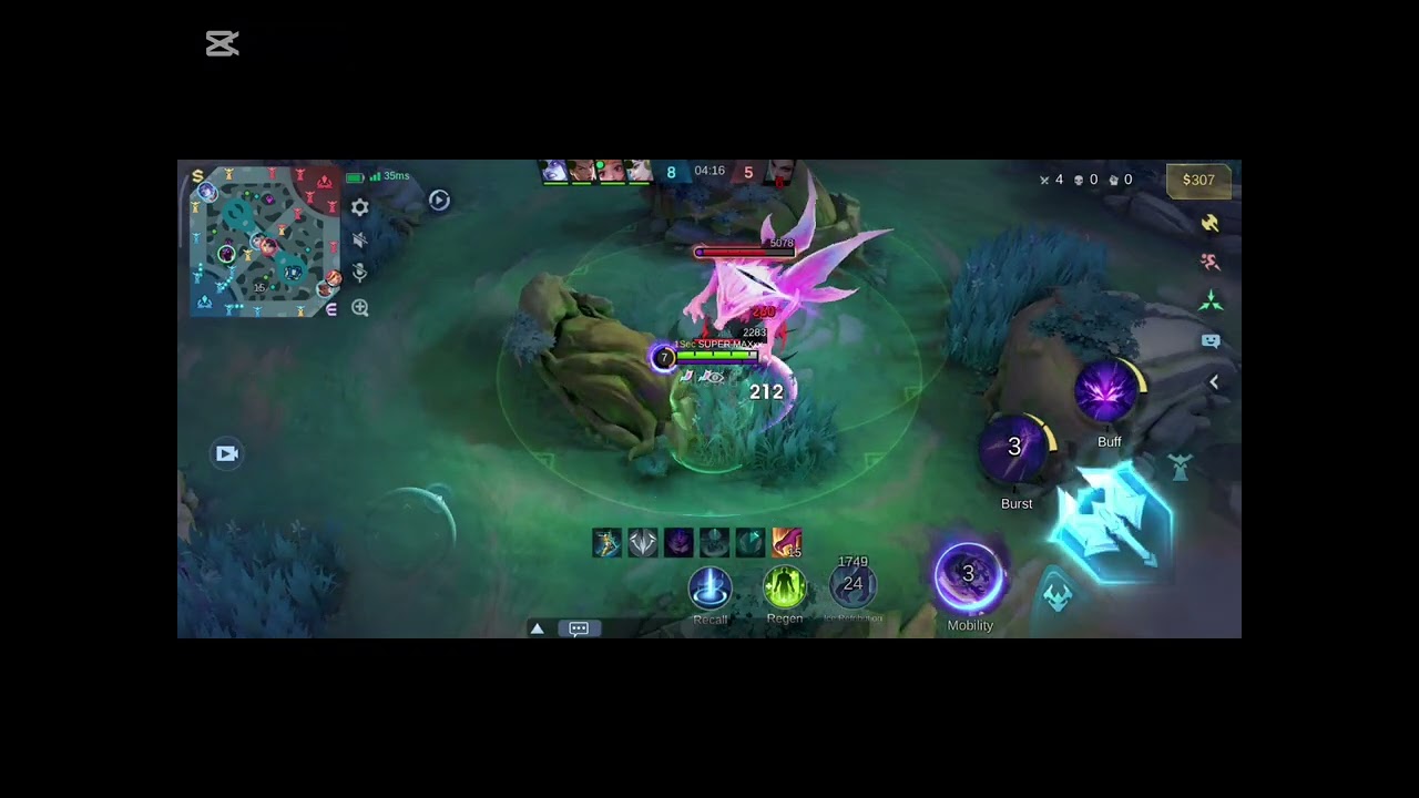 Helcurt JG One Shot Kill 😈 | Mobile Legends Rank Carry Gameplay