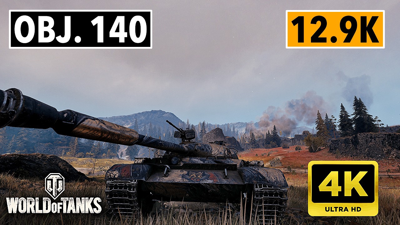 Obj. 140: 12,895 DMG + 7 KILLS! | Tundra | World of Tanks