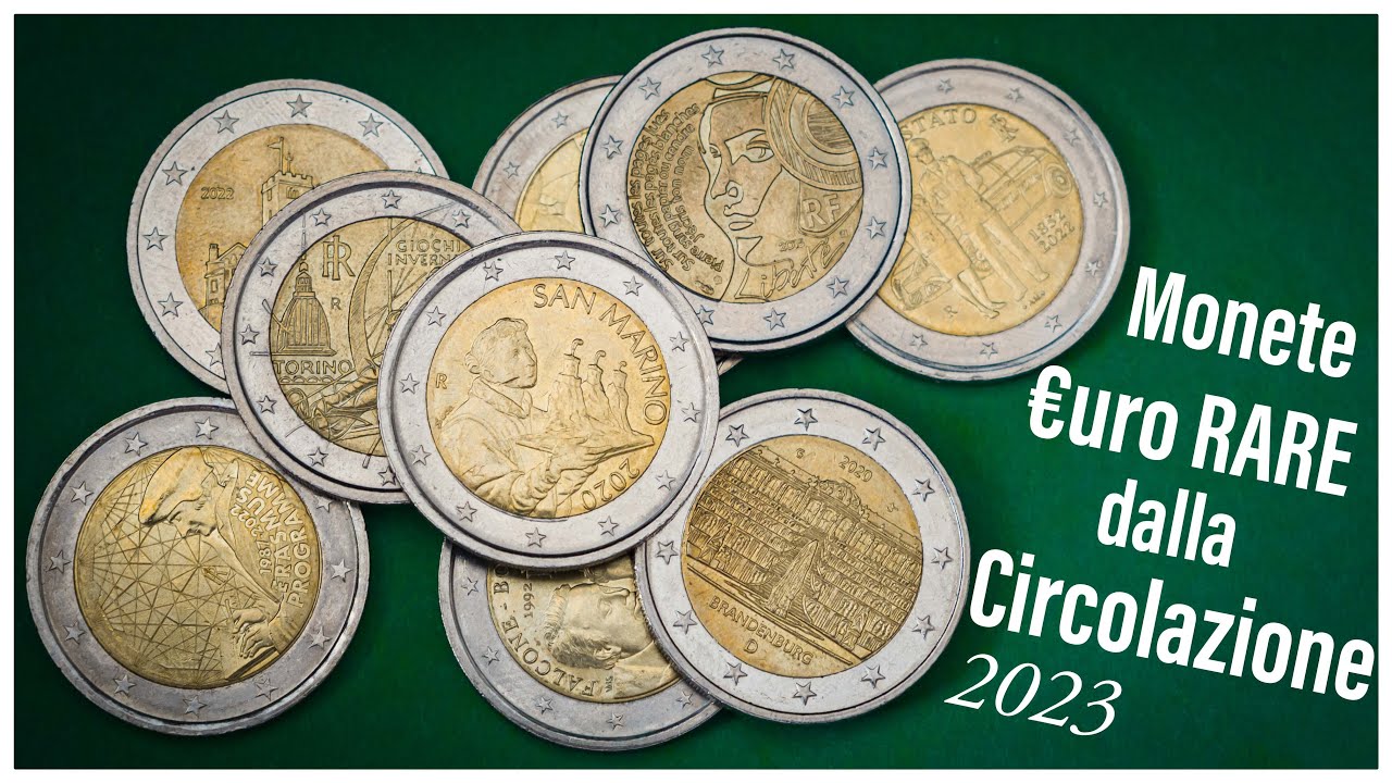 Ritrovamenti Primavera 2023 - Euro Coins found in circulation