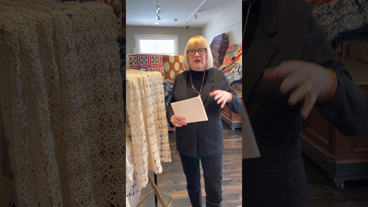 Cozy & Comfortable Exhibit- Coverlets Video 3