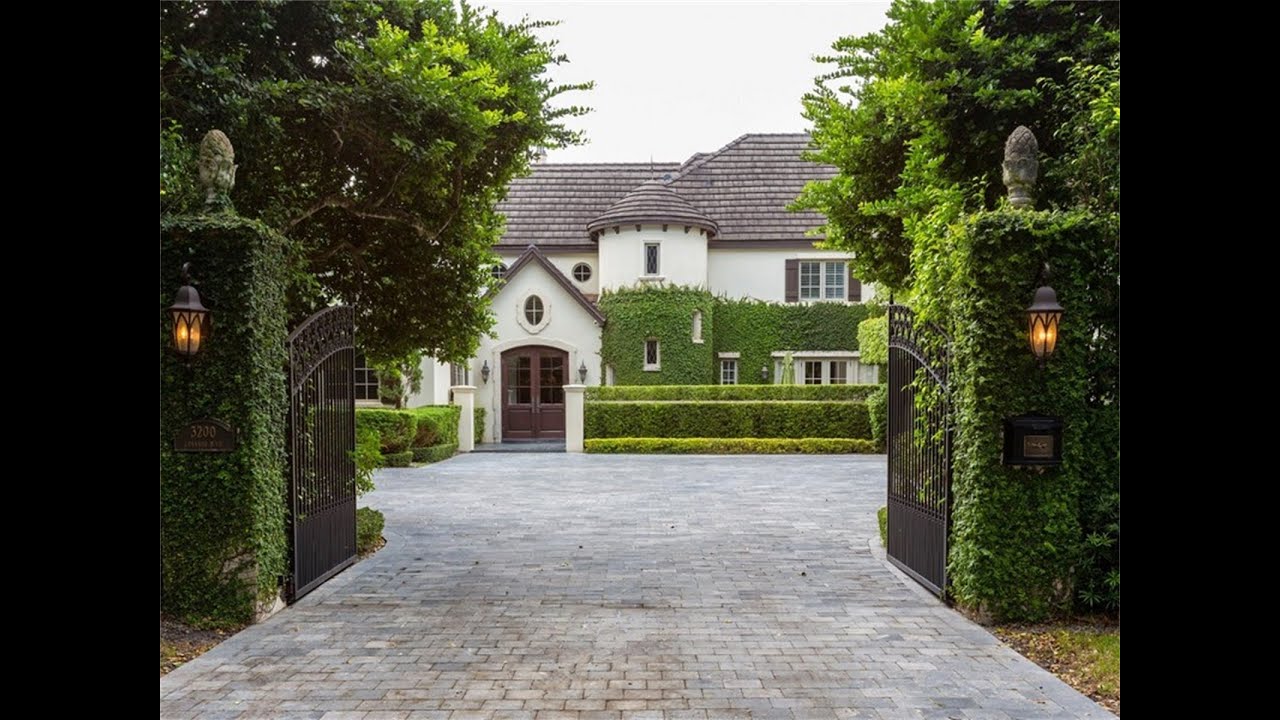 Classic European Gated Estate in Coral Gables, Florida