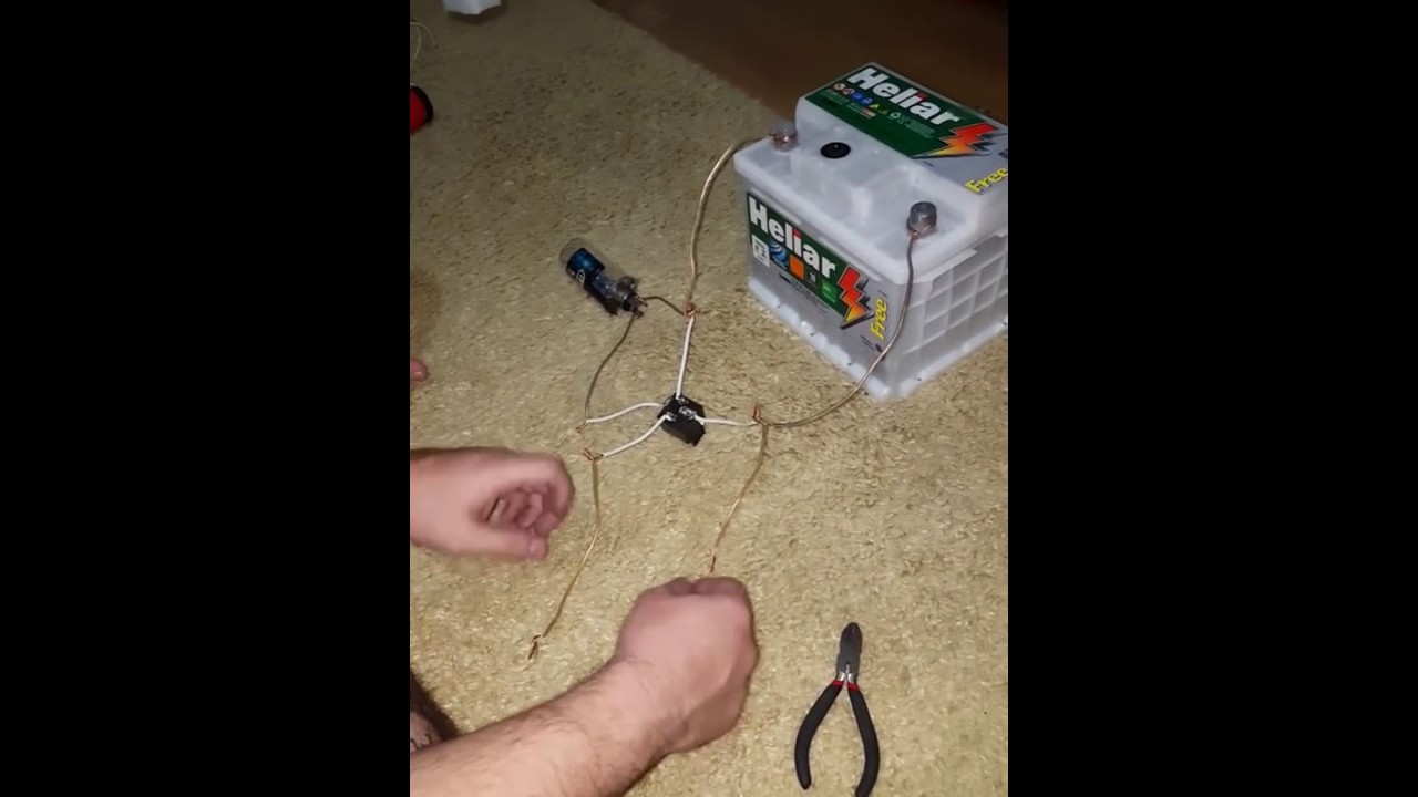 Instalar relé 4 pinos maneira simples de entender