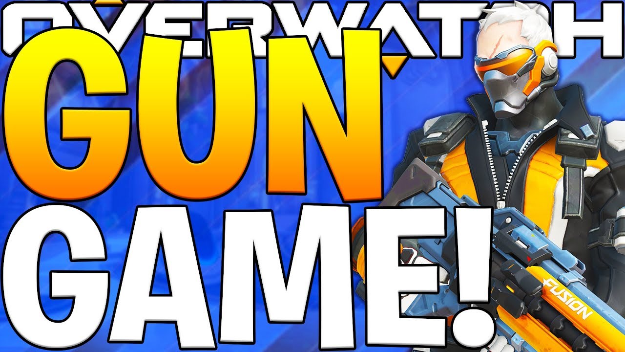 OVERWATCH GUN GAME CUSTOM GAMEMODE WITH FRIENDS!
