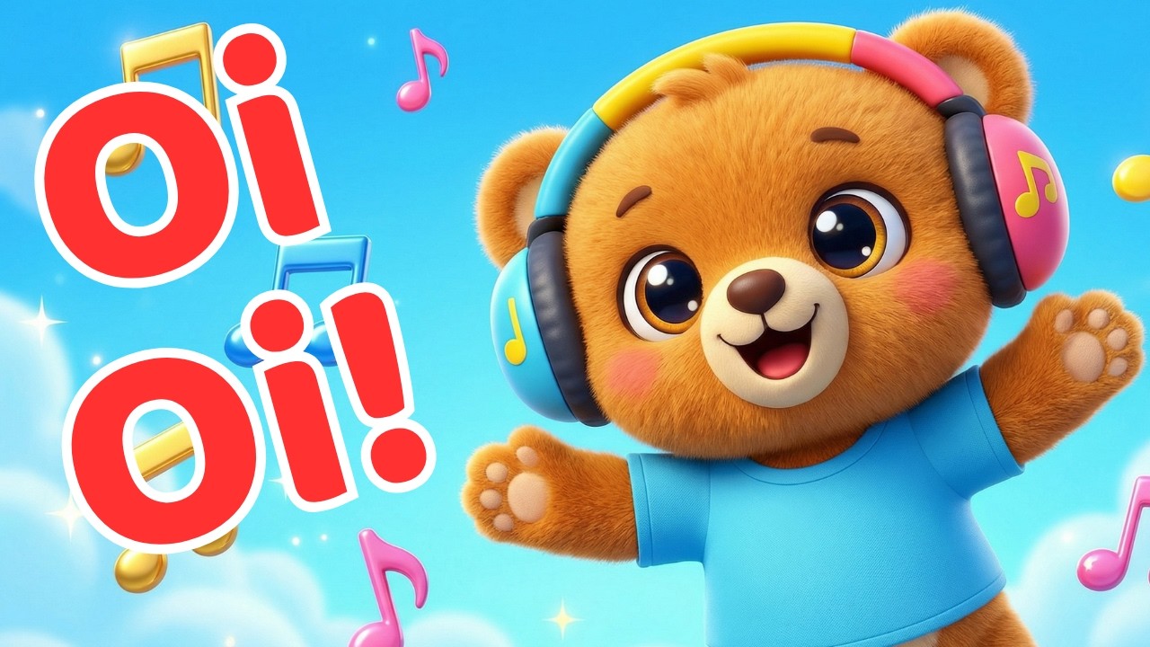 Oi, Ursinho Melodia! 🧸 Música Infantil para Cantar e Dançar