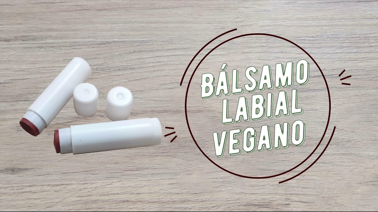 Elabora un Bálsamo Labial vegano con color