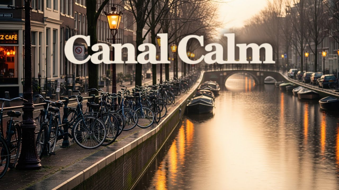 Amsterdam Jazz 🌇 — Smooth Reflections by the Canal