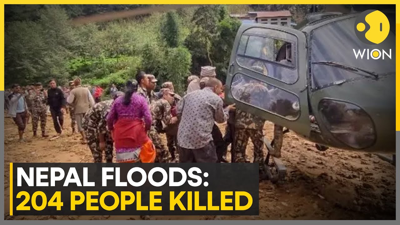 Nepal Floods: At Least 204 People Killed In Rain-Triggered Floods, Landslides | WION