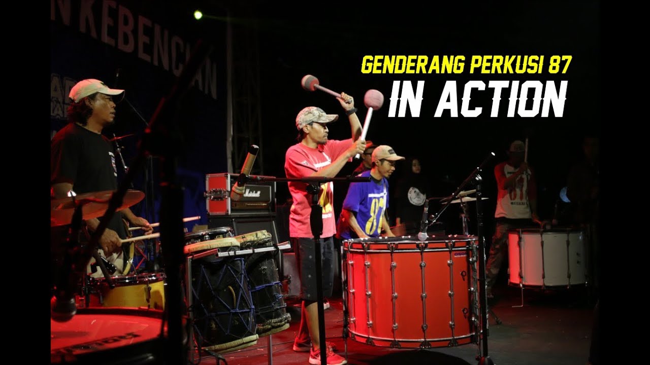 AREMANIA - GENDERANG PERKUSI 87 IN ACTION