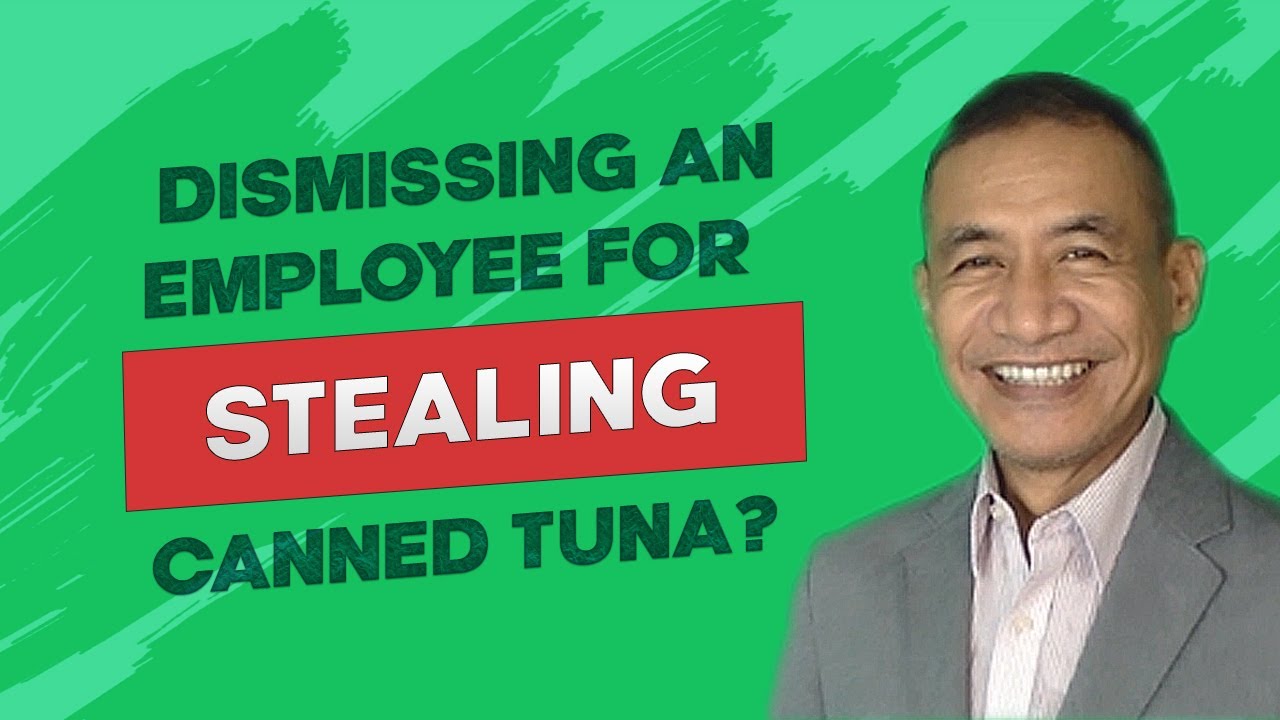 Can an employee be dismissed for stealing something worth less than 100 pesos from the employer?