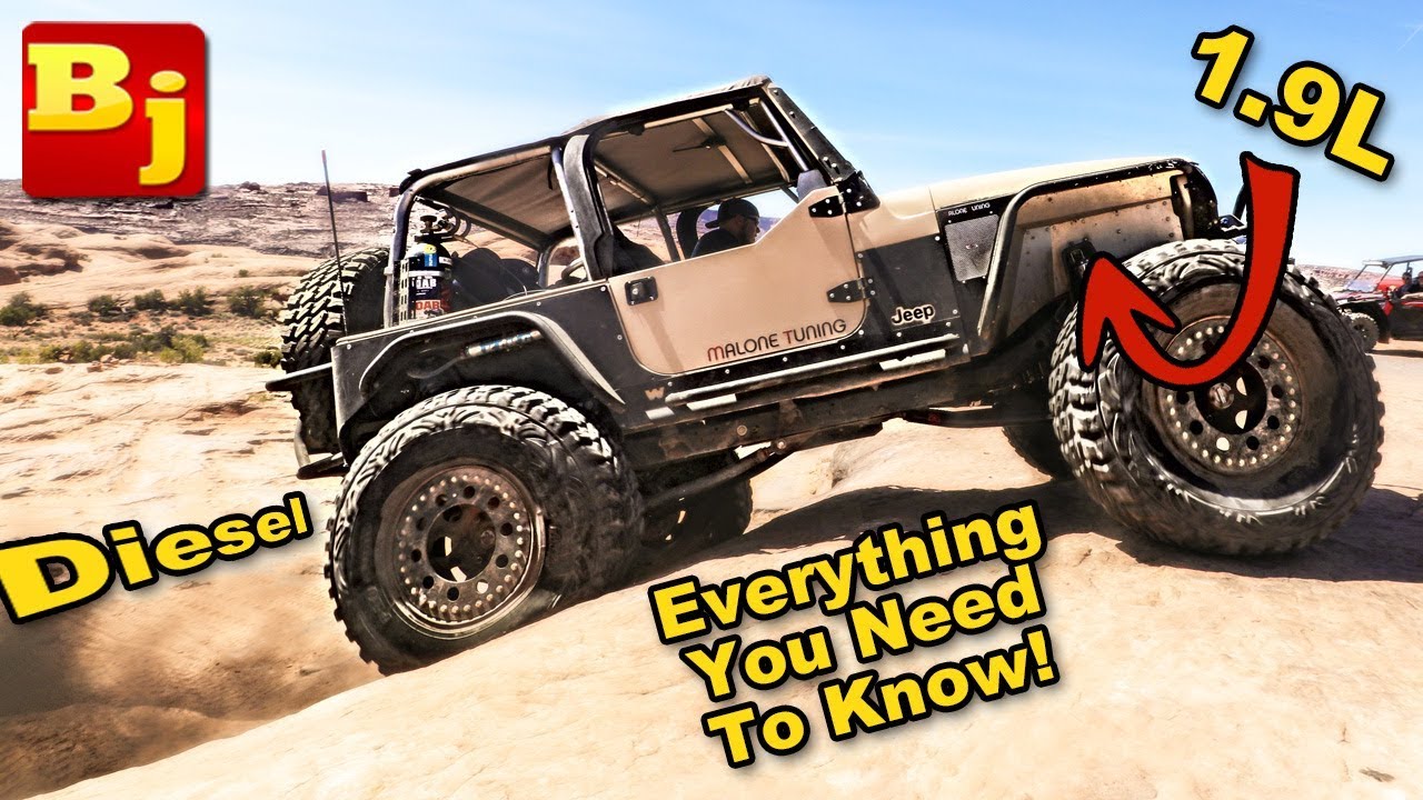 Jeep Tdi swap! Everything you need to know to get started😱