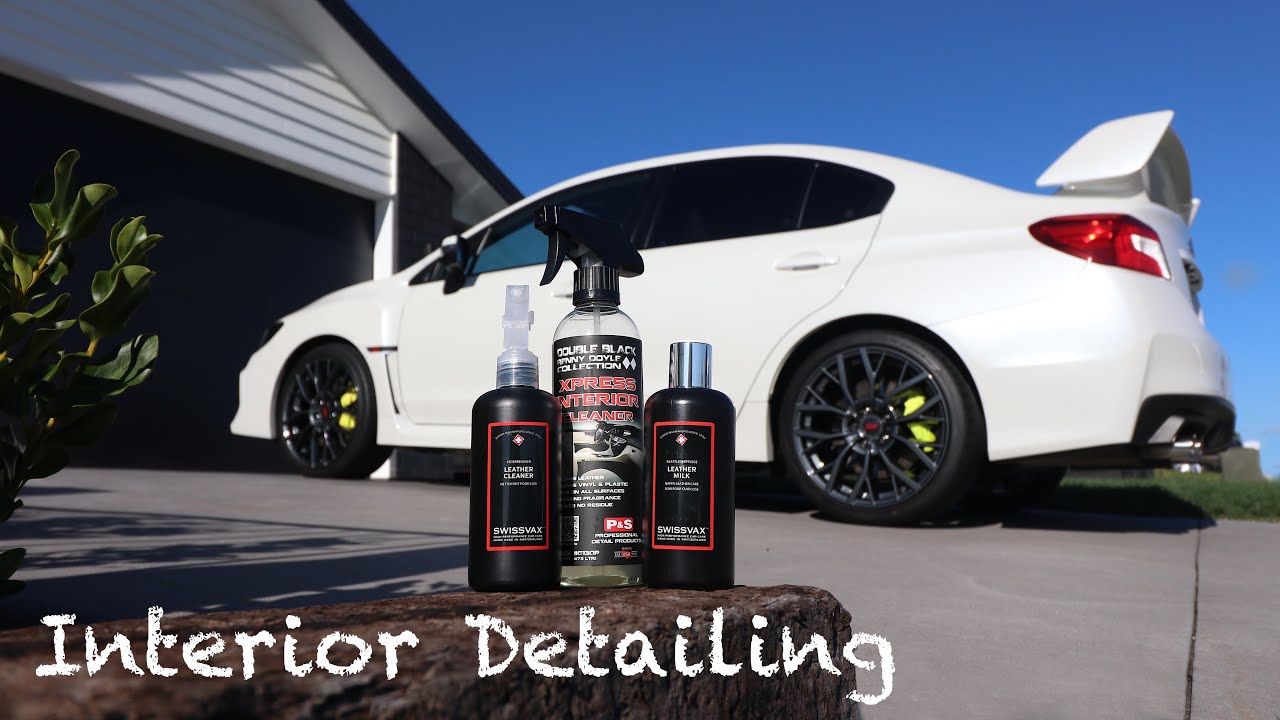 Interior Detailing Using Swissvax & P&S Interior Cleaner | Detailing The 2019 WRX STi (Part 5/5)