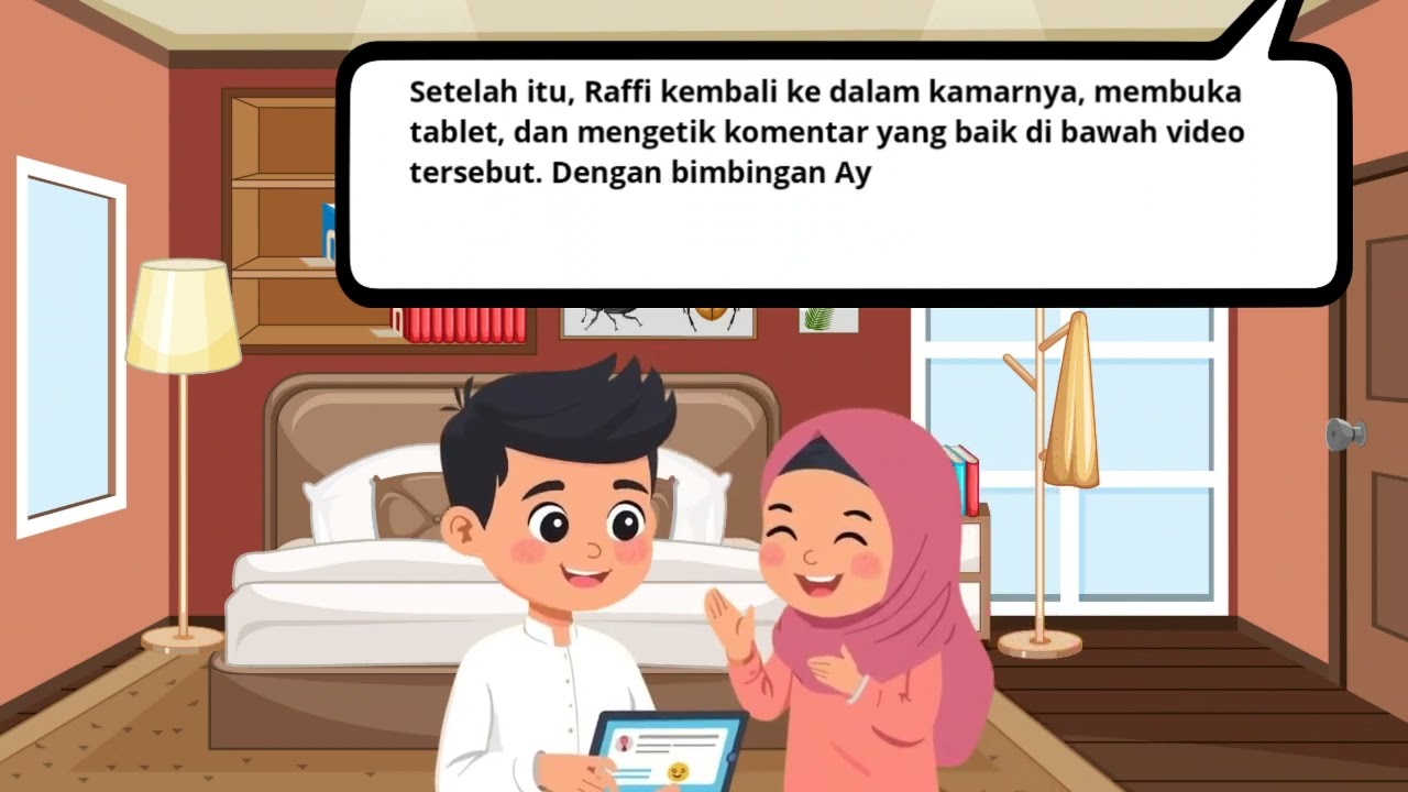 MATERI KELUARGA CEMARA BERAKHLAK BAIK DI DUNIA DIGITAL