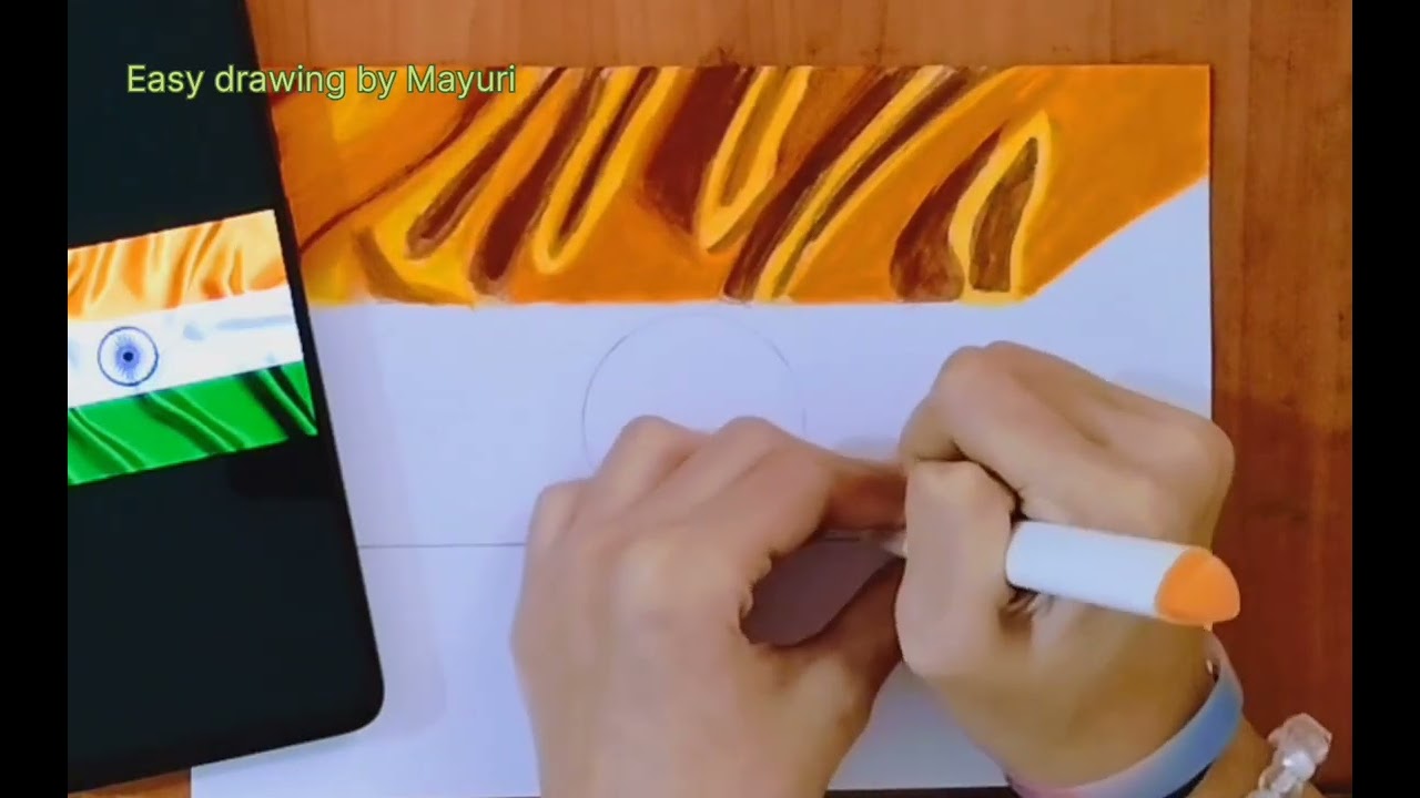 Republic Day Drawing/Happy Republic Day Drawing/How To Draw Republic Day Poster Drawing Easy