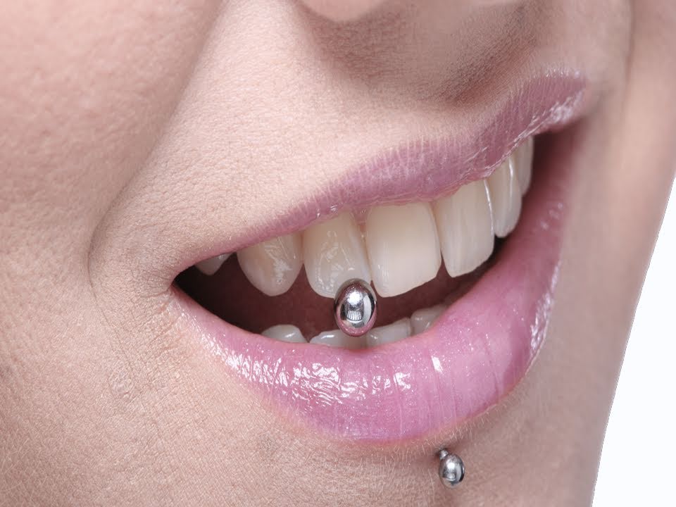 Oral Piercings: Dental Dangers (Beauty & Grooming Guru)