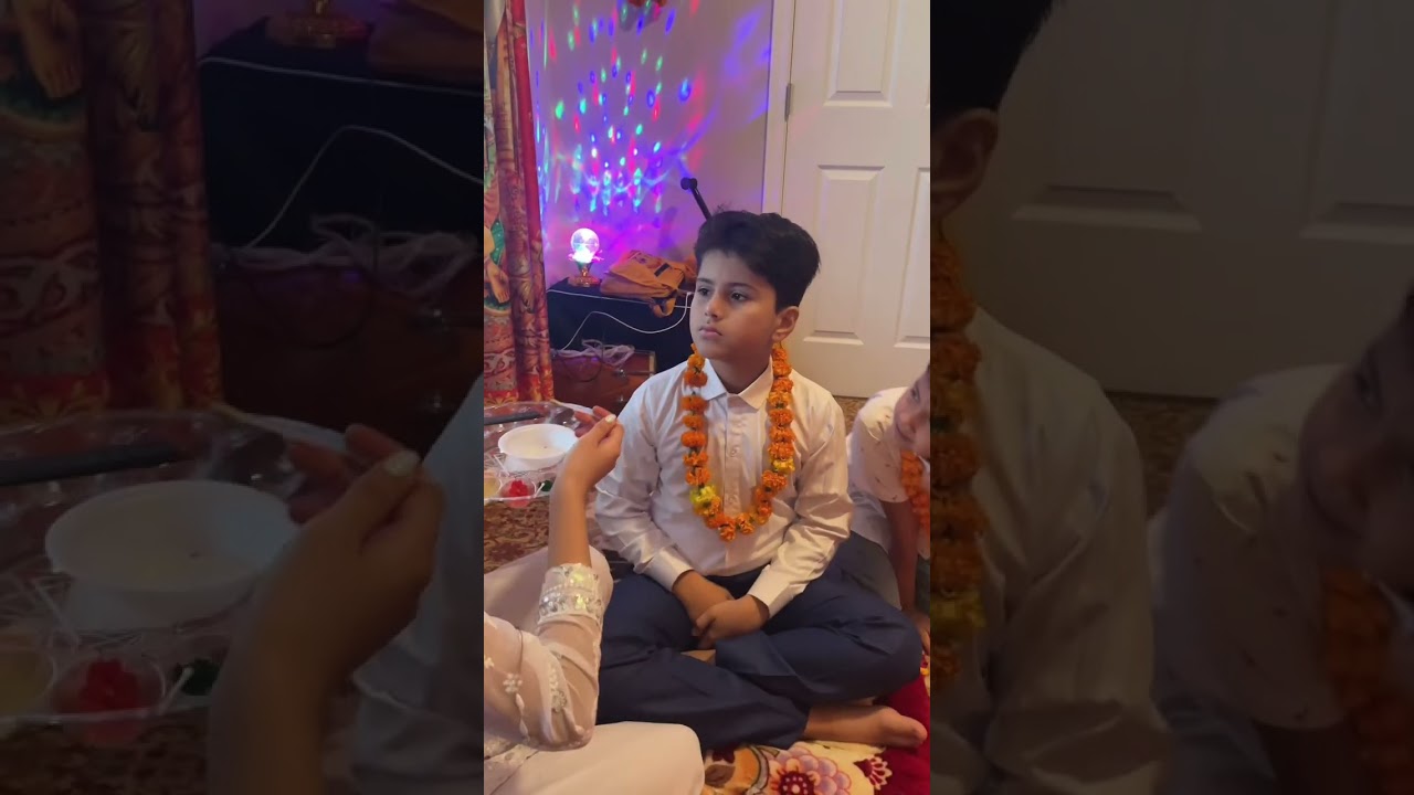 Our kids Bhai Tika 