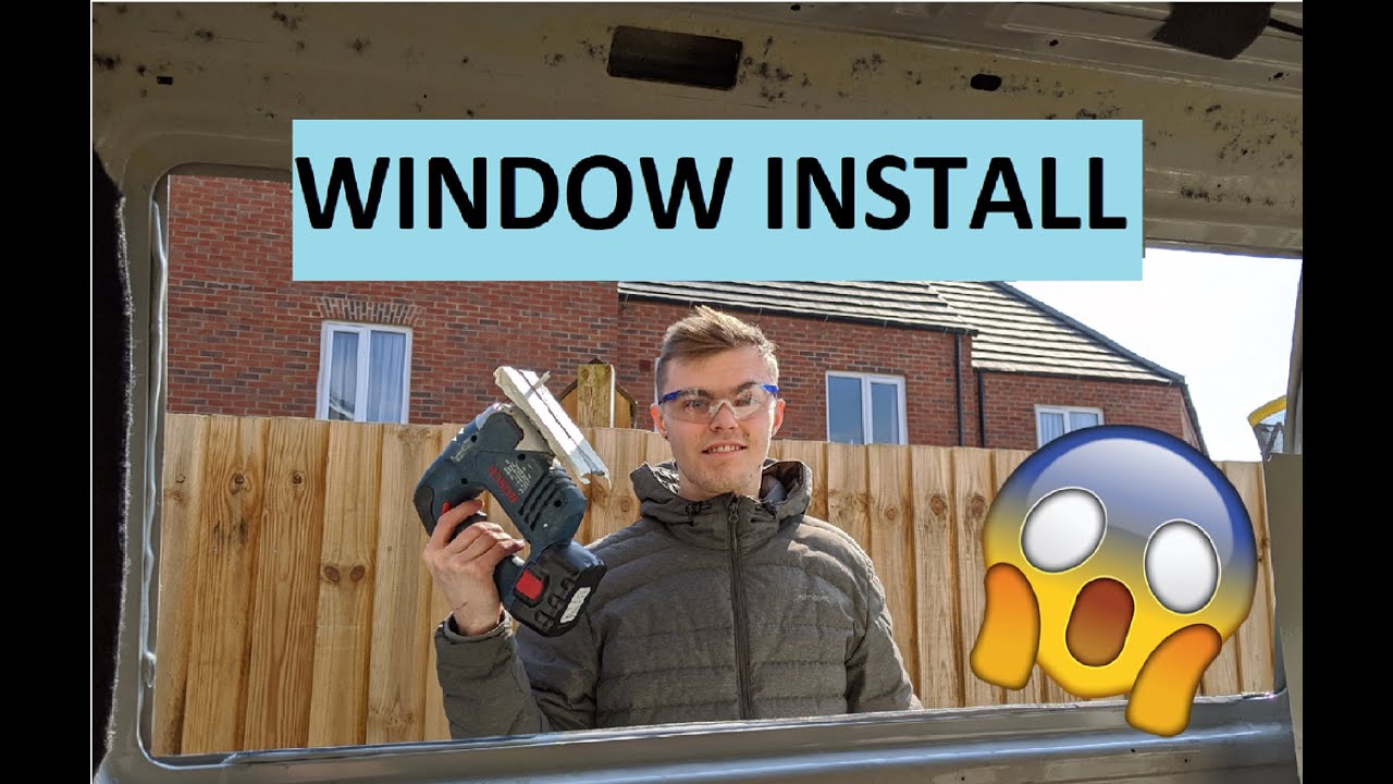 VW T4 CAMPERVAN - How to install a window in your campervan
